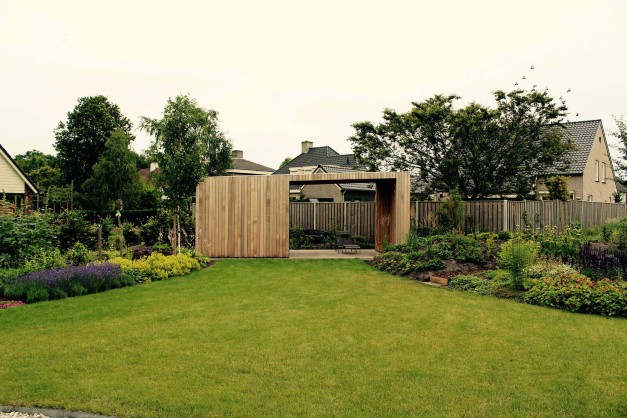 minimalistisch tuinhuis